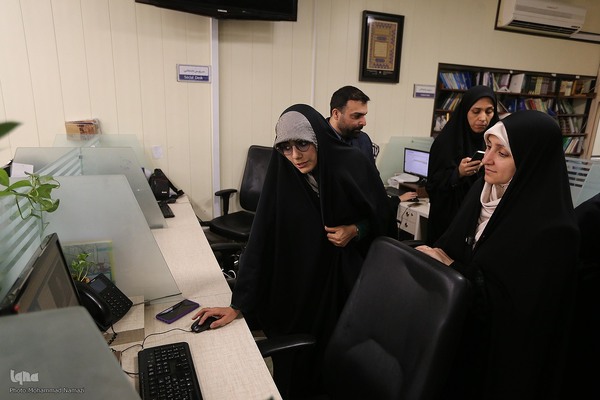 بازدید معاون امور زنان و خانواده ریاست جمهور از خبرگزاری ایکنا