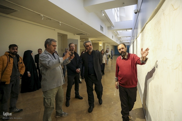 آیین افتتاحیه نمایشگاه هنرهای قرآنی «ضحی»