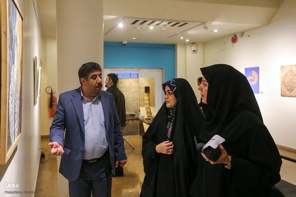 آیین افتتاحیه نمایشگاه هنرهای قرآنی «ضحی»