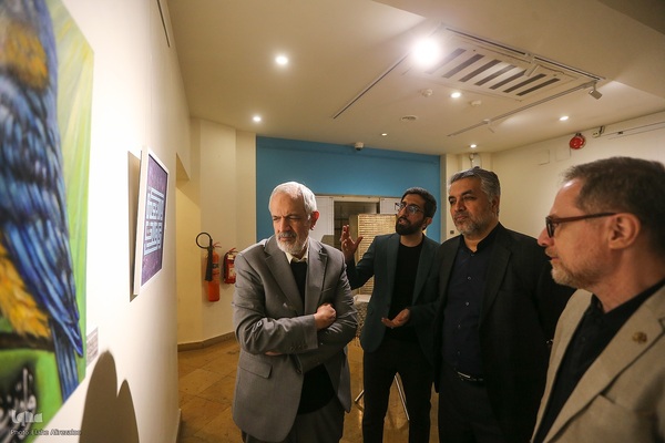 آیین افتتاحیه نمایشگاه هنرهای قرآنی «ضحی»