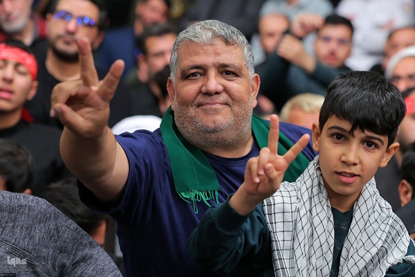 دومین شب عزاداری شهادت حضرت فاطمه(س) با حضور رهبر معظم انقلاب