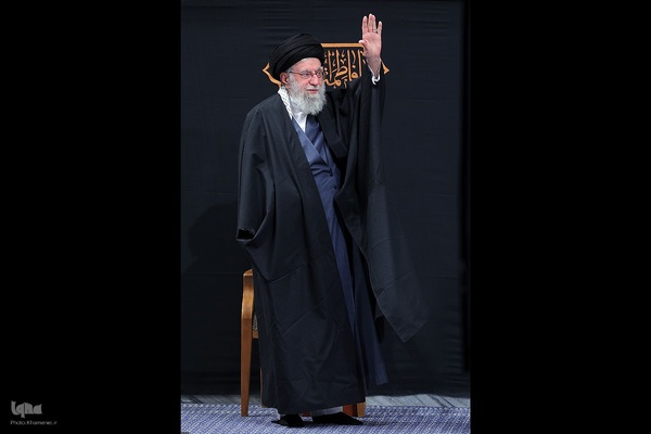 دومین شب عزاداری شهادت حضرت فاطمه(س) با حضور رهبر معظم انقلاب