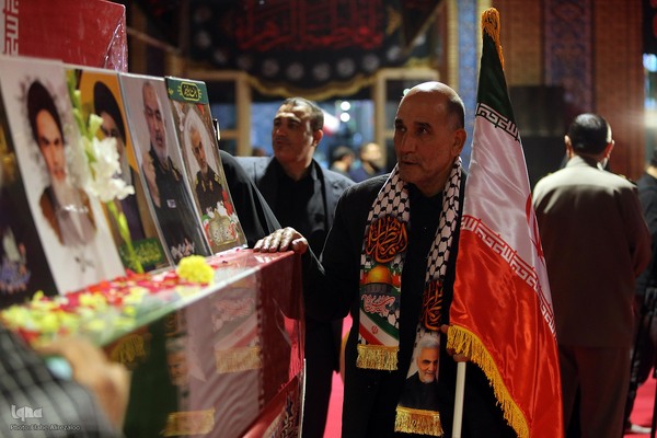 وداع با پیکر پاک ۱۰۰ شهید گمنام