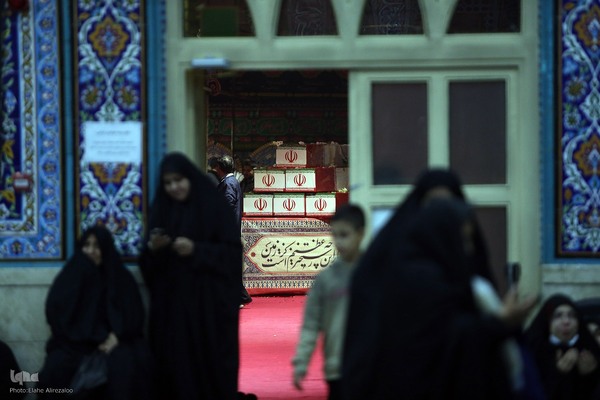 وداع با پیکر پاک ۱۰۰ شهید گمنام