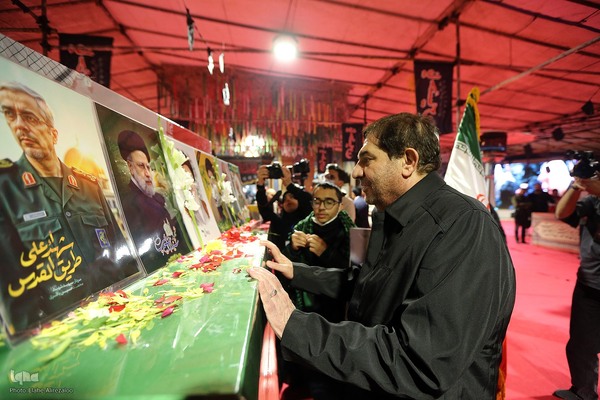 وداع با پیکر پاک ۱۰۰ شهید گمنام