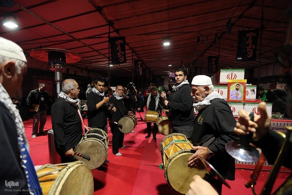 وداع با پیکر پاک ۱۰۰ شهید گمنام