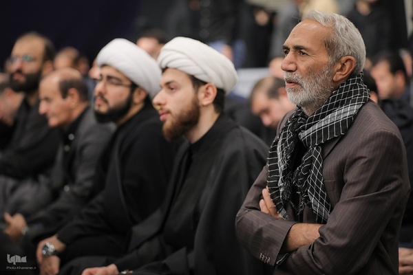 مراسم عزاداری شب شهادت حضرت زهرا (س) در حسینیه امام خمینی(ره)