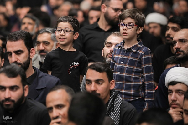 مراسم عزاداری شب شهادت حضرت زهرا (س) در حسینیه امام خمینی(ره)