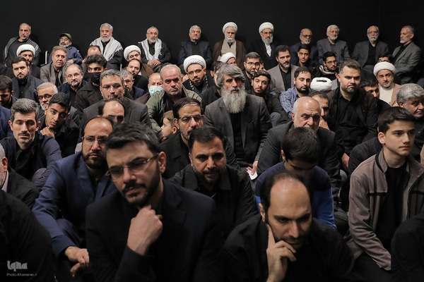 مراسم عزاداری شب شهادت حضرت زهرا (س) در حسینیه امام خمینی(ره)