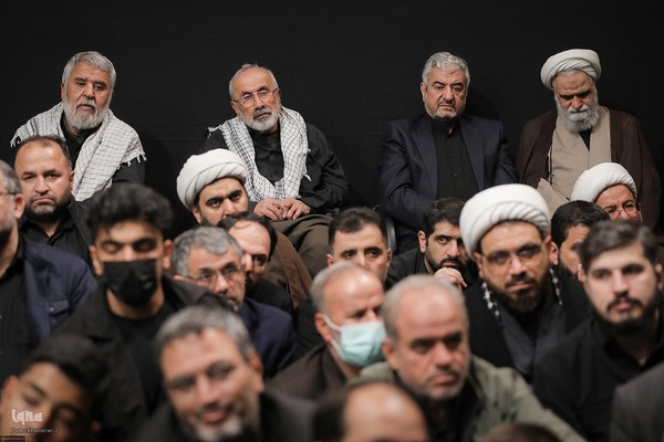 مراسم عزاداری شب شهادت حضرت زهرا (س) در حسینیه امام خمینی(ره)