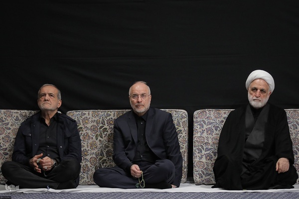 مراسم عزاداری شب شهادت حضرت زهرا (س) در حسینیه امام خمینی(ره)