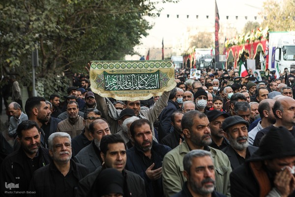 تشیع پیکر‌های مطهر ۱۰۰ شهید گمنام دوران دفاع مقدس