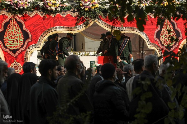 تشیع پیکر‌های مطهر ۱۰۰ شهید گمنام دوران دفاع مقدس