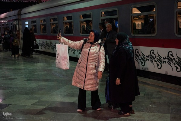 آئین عزاداری شهادت حضرت فاطمه الزهرا (س) در قطار ایران