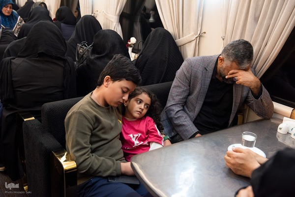 آئین عزاداری شهادت حضرت فاطمه الزهرا (س) در قطار ایران