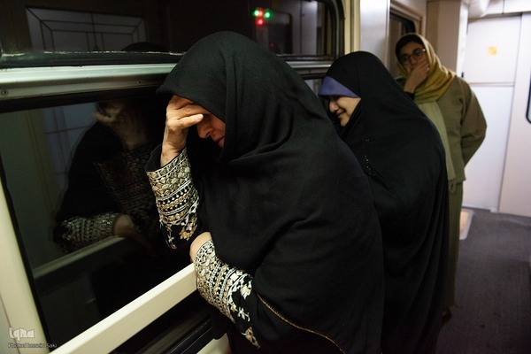 آئین عزاداری شهادت حضرت فاطمه الزهرا (س) در قطار ایران