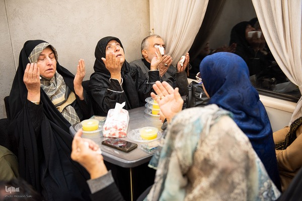 آئین عزاداری شهادت حضرت فاطمه الزهرا (س) در قطار ایران