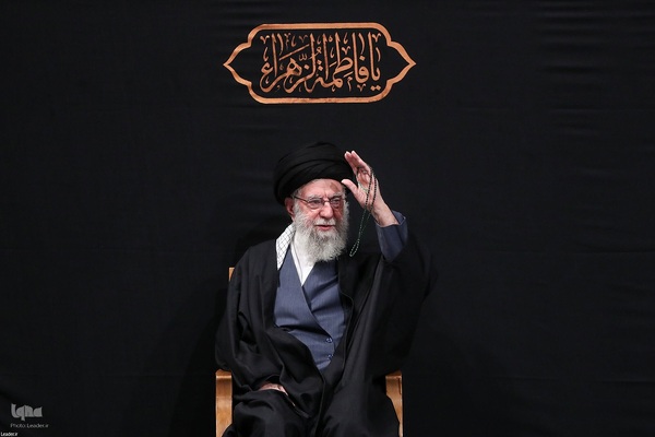 مراسم شام شهادت حضرت زهرا(س) با حضور رهبر انقلاب