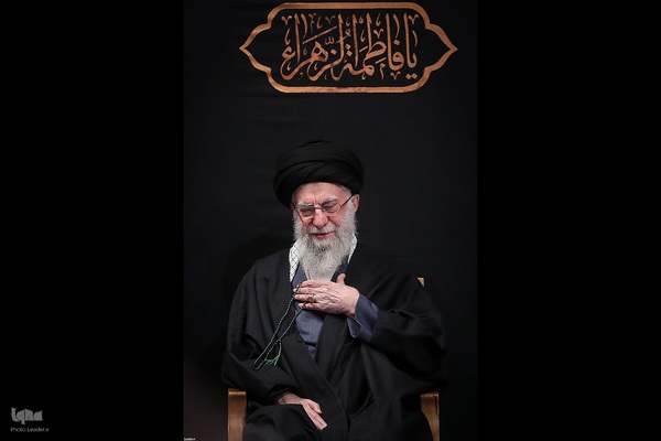 مراسم شام شهادت حضرت زهرا(س) با حضور رهبر انقلاب