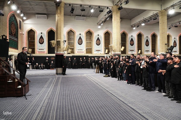 مراسم شام شهادت حضرت زهرا(س) با حضور رهبر انقلاب