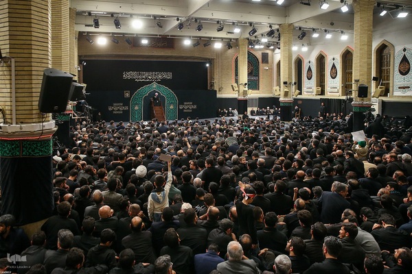 مراسم شام شهادت حضرت زهرا(س) با حضور رهبر انقلاب