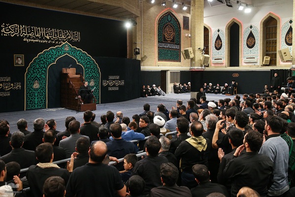 مراسم شام شهادت حضرت زهرا(س) با حضور رهبر انقلاب