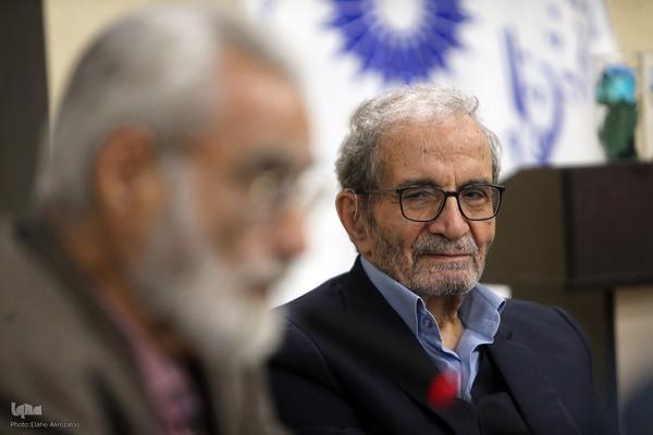 نجفقلی حبیبی و نصرالله پورجوادی در نشست «خردورزی؛ رسالت جاودان فلسفه در حیات بشری»