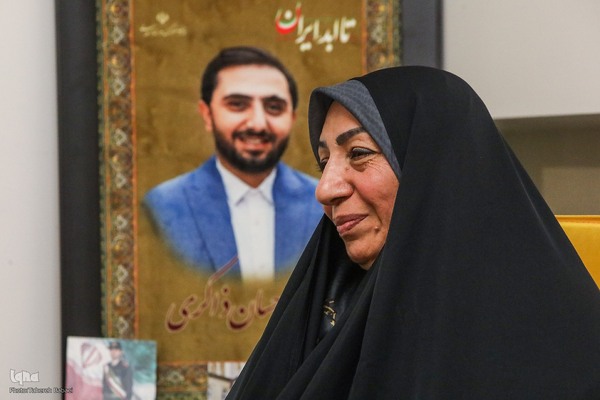 مادر شهید احسان ذاکری