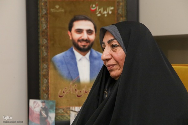 مادر شهید احسان ذاکری