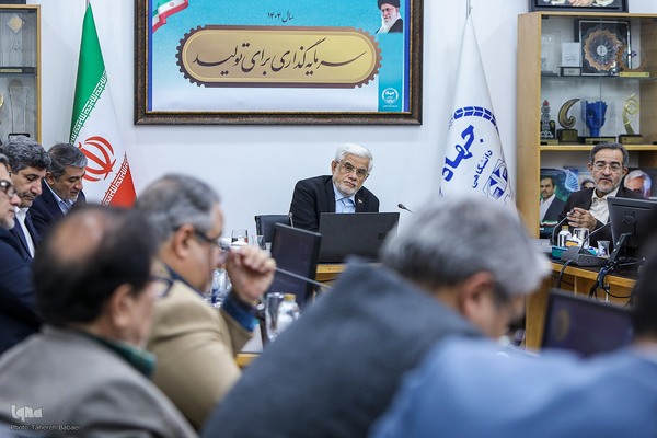 حضور معاون اول رئیس جمهور در جمع مدیران ارشد جهاددانشگاهی