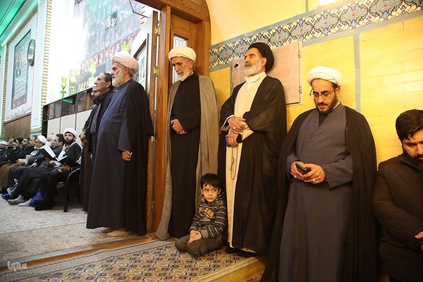 مراسم ترحیم حاج عبدالله طائب در قم