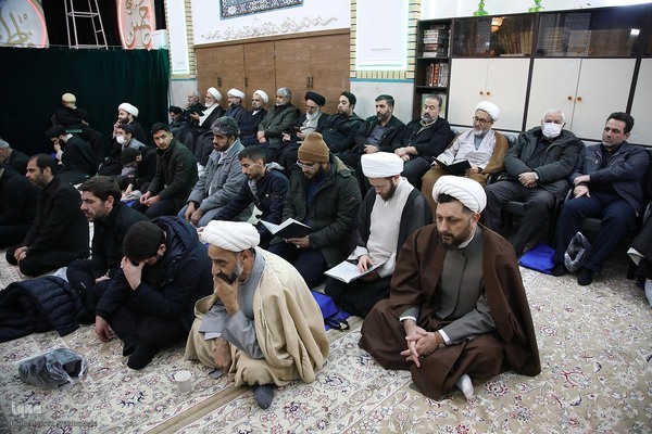 مراسم ترحیم حاج عبدالله طائب در قم