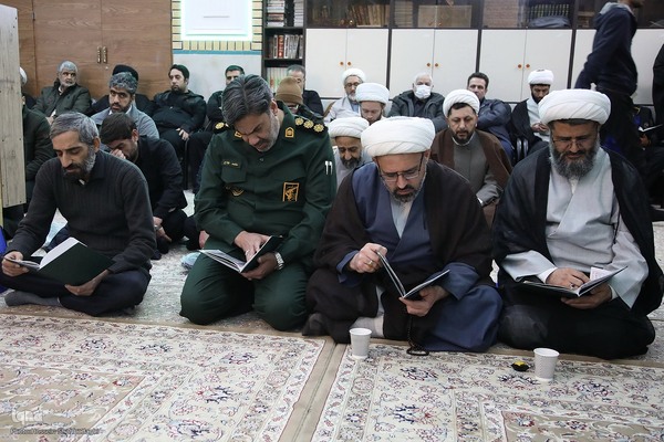 مراسم ترحیم حاج عبدالله طائب در قم