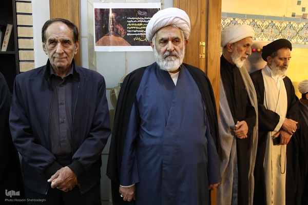 مراسم ترحیم حاج عبدالله طائب در قم