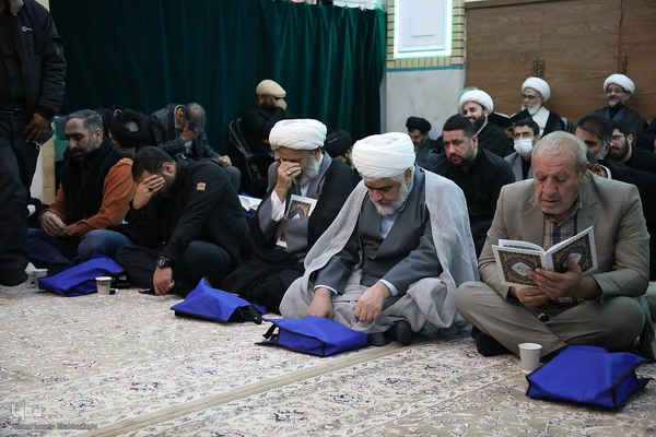 مراسم ترحیم حاج عبدالله طائب در قم