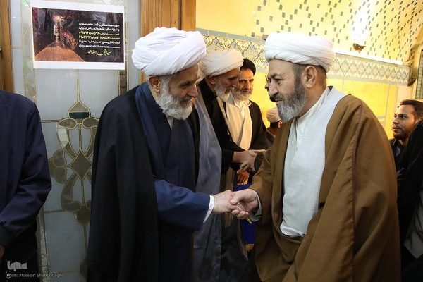 مراسم ترحیم حاج عبدالله طائب در قم