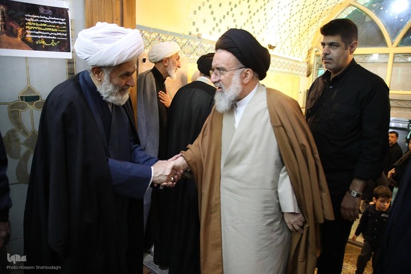 مراسم ترحیم حاج عبدالله طائب در قم