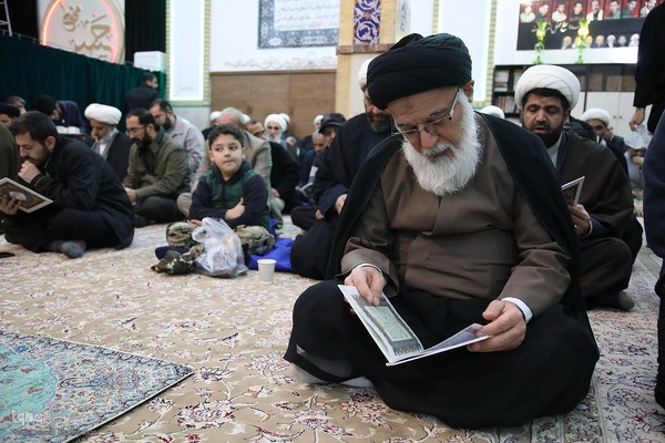 مراسم ترحیم حاج عبدالله طائب در قم