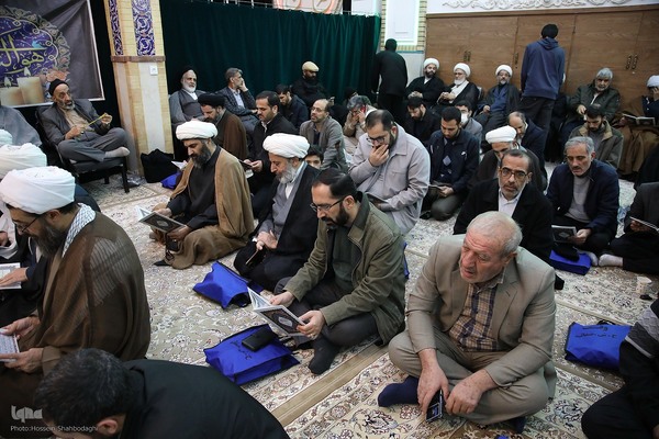 مراسم ترحیم حاج عبدالله طائب در قم