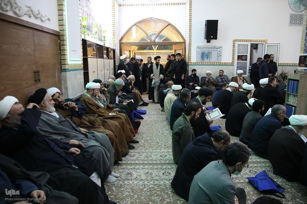 مراسم ترحیم حاج عبدالله طائب در قم