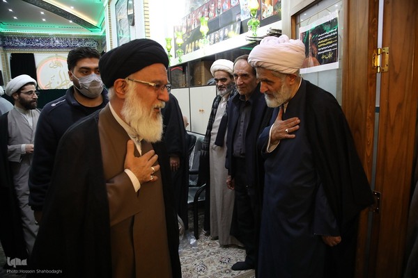 مراسم ترحیم حاج عبدالله طائب در قم