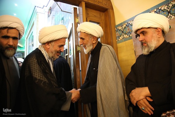 مراسم ترحیم حاج عبدالله طائب در قم