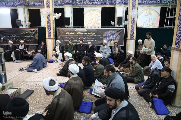 مراسم ترحیم حاج عبدالله طائب در قم