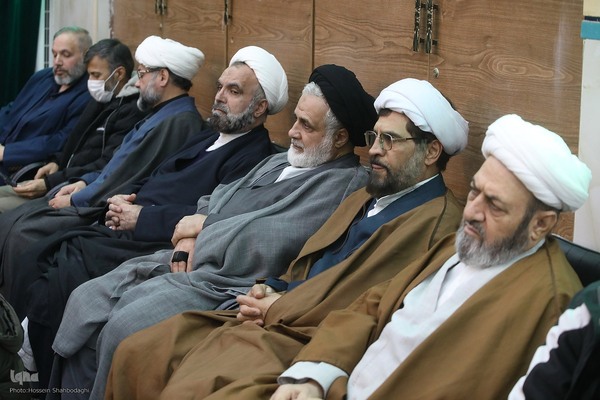 مراسم ترحیم حاج عبدالله طائب در قم