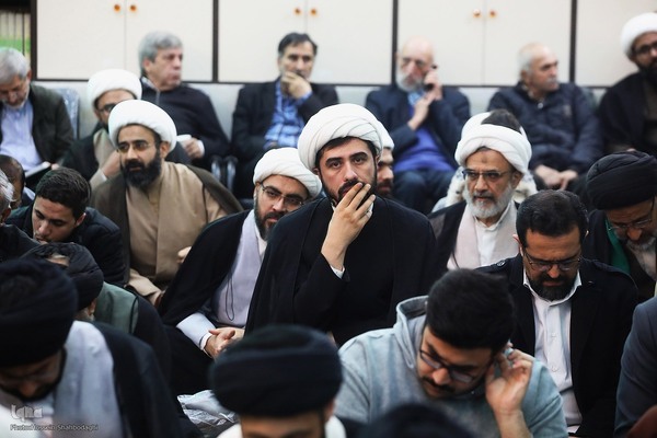 مراسم ترحیم حاج عبدالله طائب در قم