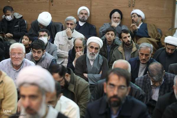 مراسم ترحیم حاج عبدالله طائب در قم