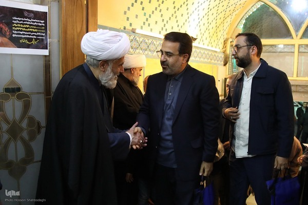 مراسم ترحیم حاج عبدالله طائب در قم