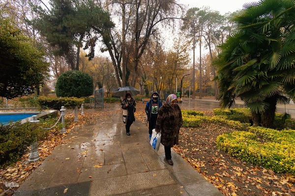 بارش باران پاییزی