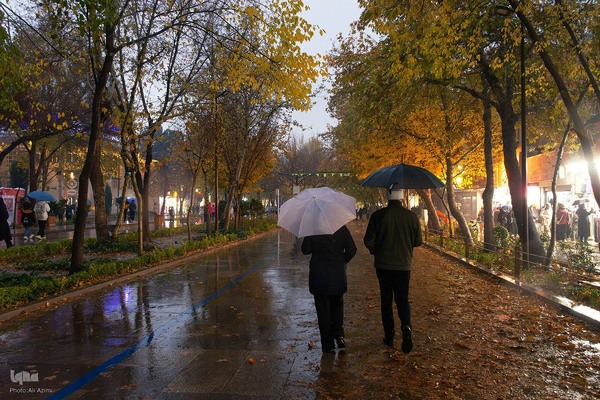 بارش باران پاییزی