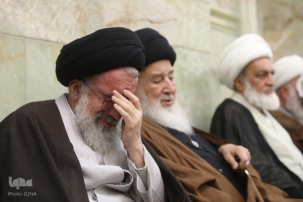 مراسم بزرگداشت آیت الله گلپایگانی در مسجد اعظم قم